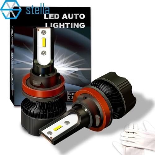Stella 2pcs LED Foglight bulbs Lemon Green Lemon Yellow fog lights for cars/motorcycle fog lamps H11/H8/H9 H7 HB3/9005 HB4/9006
