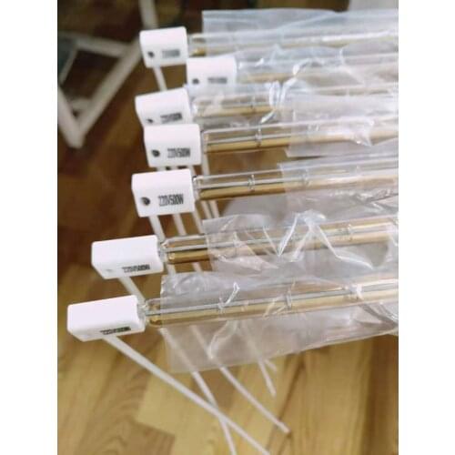 Gold Quartz Halogen Infrared Lamp 500W