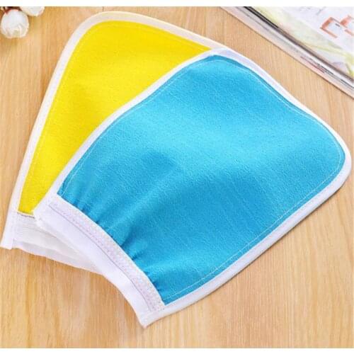 1PC Peeling Exfoliating Gloves Shower Body Brush Fingers Bath Towel Peeling Mitt Body Scrub Gloves Cleaning Tool Bath Shower