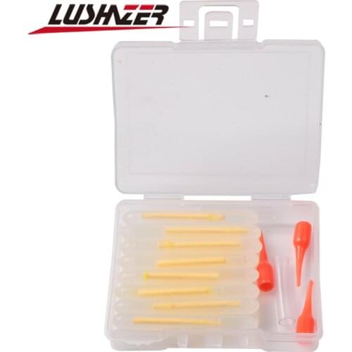 15pcs/lot Fishing Float Fluorescent 4.5*37mm Lightstick Light Night Float Rod Lights Dark Glow Fluorescent Lightstick chemical