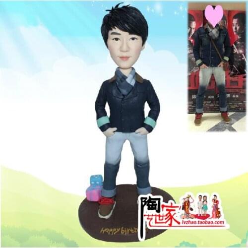 2019 Minions Anime Sale wedding Toys Personalized Custom Polymer Clay Doll From Photos Christmas Gift Birthday for Caketopper