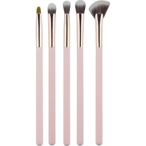 5Pcs Prefessional Cosmetics Tools Eye Makeup Brush Sets Eye Shadow Highlighs Smudge Blending Brush