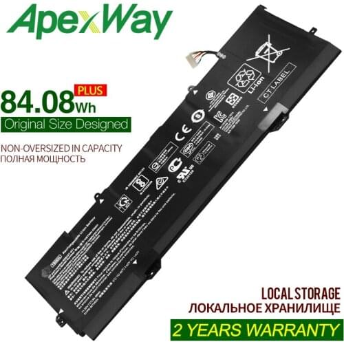84.08Wh battery YB06084XL for HP Spectre x360 15-ch000 15-ch004na 15-CH011DX 15-CH005NG TPN-Q200 926427-271 Spectre x360 15 2018