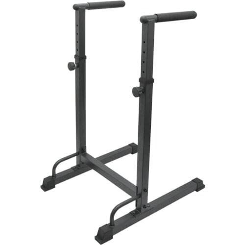 CH-7024 Single Parallel Bars Multifunctional Arm Dipping Stand Station Indoor Pull Up Bar Steel 8-Gear Adjustable Horizontal Bar
