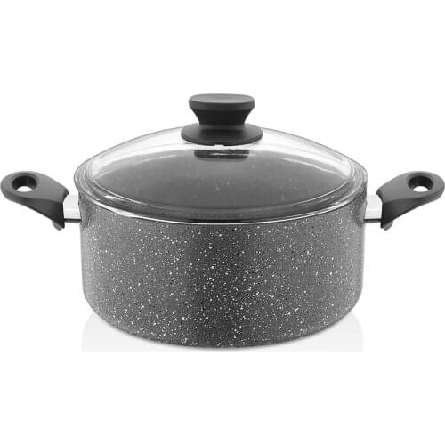 Gray Color 24 CM Deep Cookware