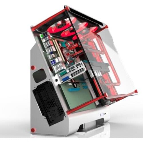 I7 8GB 120GB/1T GX1080 21.5/23.6/27 inch monitor display gaming Desktop computer PC with water cooling system