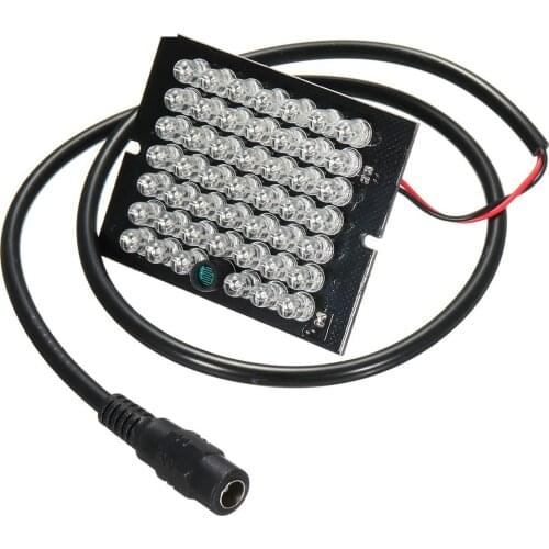 NEW DC 12V 48LED IR 940nm Night Vision Infrared Illuminatoring Board For CCTV Camera Home Security