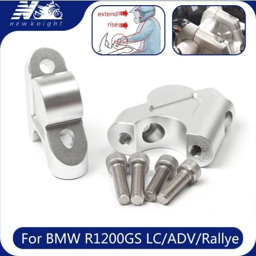 Handlebar Riser Clamp Back Move Mount For BMW R1200GS LC Adventure R 1200GS Rallye R 1200 GS ADV R1250GS Motorcycle Accessories
