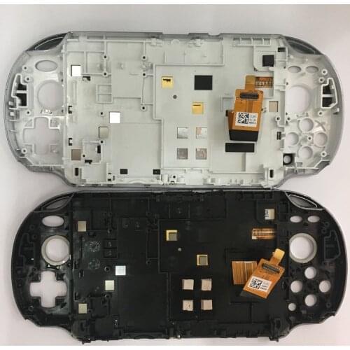 New for ps vita psvita 1 1000 white lcd display with touch screen digital assembled original
