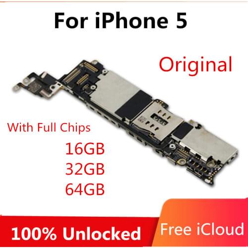For iphone 5 5C 5S 5SE 4S Free iCloud Motherboard Mainboard For iphone logic board with full chips OS Support Full Chip