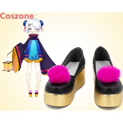 Vtuber Nanako Cosplay Shoes Boots Halloween Carnival Cosplay Costume Accessories