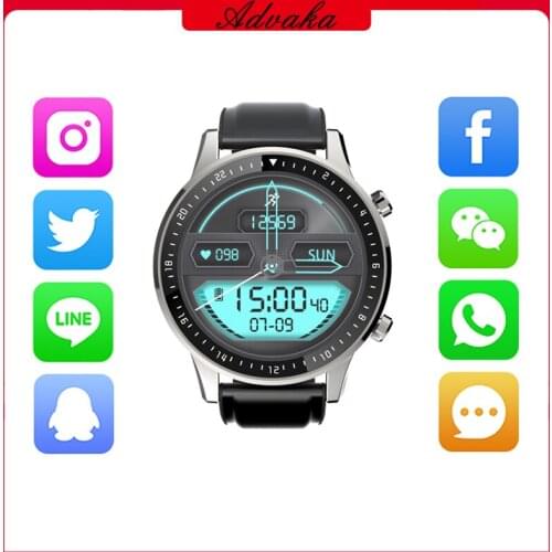 Advaka Z01 240x240 Pix Heart Rate Man Wristband Sports Watches Smart Band Waterproof Smartwatch