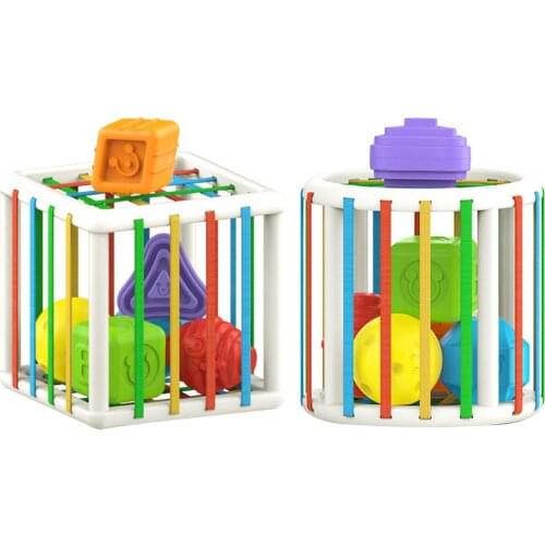 Toddler Shape Sorting Toys Color & Shape Learning Toys for Kids