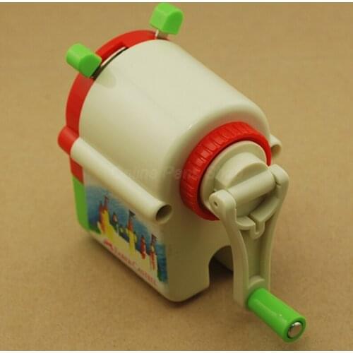 Faber Castell Brand New Hand Crank Pencil Sharpener Novelty Cartoon Tool Mechanical Pencil Sharpener For Students Stationery