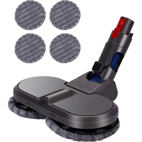 TOP!-Electric Cleaner Head Compatible for Dyson V7/ V8 / V10 / V11 Stick Vacuum Sweeping Machine Wet and Dry Dual-Use Suction