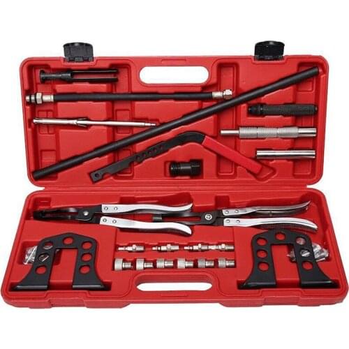 Universal Car Engine Overhead Head Service Valve Spring Compressor Remover Valve Installer Stem Seal Installer And Remover Tool