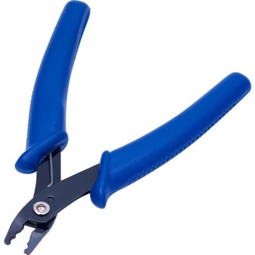 Jewelry Tools Crimper Pliers Stripping Metal Carbon Steel for Crimp Beads For Handmade Jewelry Making DarkBlue