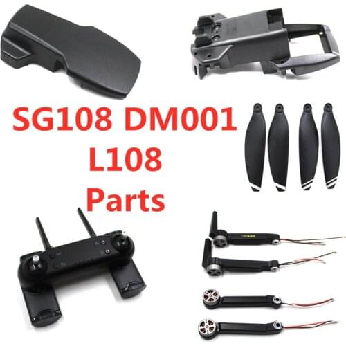SG -108 SG108 DM001 L108 RC drone spare parts arm blade Remote control Charging line shell