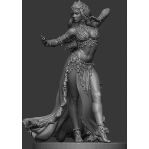 1/24 Girl 2, Resin Model figure GK, Unassembled and unpainted kit