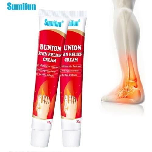 1Pcs 20g Toe Arthritis Pain Relief Cream Rheumatoid Gout Analgesic Ointment Joint Knee Back Herbal Body Massage Medical Plaster