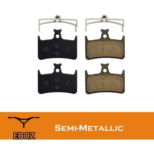 2 Pairs Semi-Metallic bicycle Disc Brake Pads for HOPE Tech 3 E4