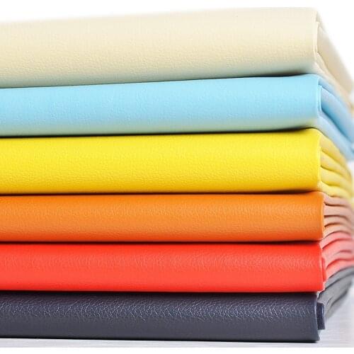 50CM×138CM Microfiber Leather Fabric Small Litchi PatternPVC Artificial Leather Suitable For DIY Sofa/Home Decoration/Bags/Shoes