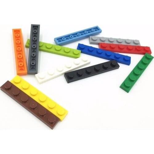 95pcs/bag DIY Creative 1X6 Building Blocks Compatible Lego Size Bricks City Military Assemblage Construction Toys for Children