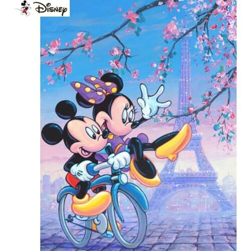 Disney Square/Round Drill 5D DIY Diamond Painting "Cartoon Mickey Mouse" Embroidery Cross Stitch Full Rhinestone Decor A30339