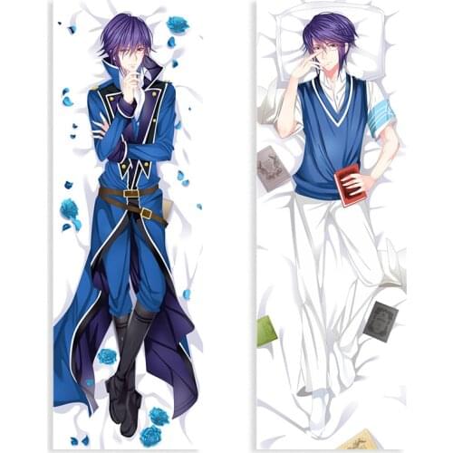 Anime K Pillow Case Cosplay Munakata Reisi Cushion Cover Hugging Body Peach Skin Pillowcase fashion Printed