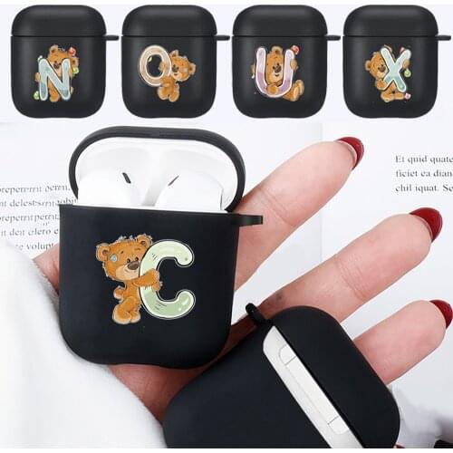 AirPods Cases for Apple Airpods 1st / 2nd Gen Bear Series Pattern Bluetooth Wireless Earphone Cases