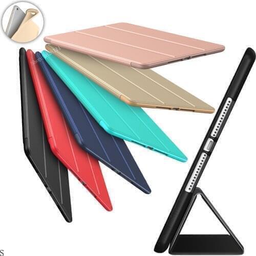 YRSKV Case for iPad mini 4 2015 release A1550 A1538 Smart PU Leather Cover Magnetic Auto sleep Wake up case Silicone TPU shell