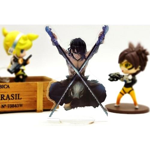 Demon Slayer Kimetsu no Yaiba Inosuke acrylic stand figure model plate holder cake topper anime Japanese