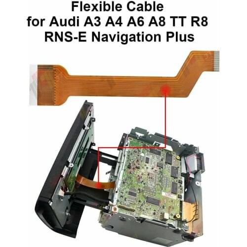 For Audi A3 A4 A6 A8 TT R8 RNS-E Navigation Plus Flexible Flat Cable