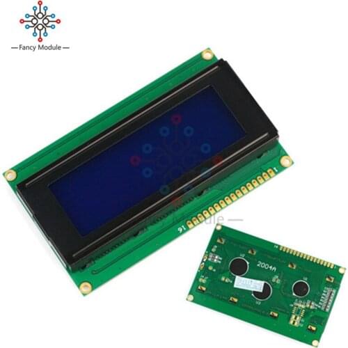 2004 204 20x4 Character LCD Display Module HD44780 Controller Yellow Blue Blacklight For Arduino