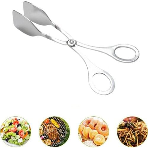 Stainless Steel Food Tong BBQ Buffet Salad Grill Tongs Clip Cooking Food Serving Utensil Tong Home Kitchenware Pince Buffet
