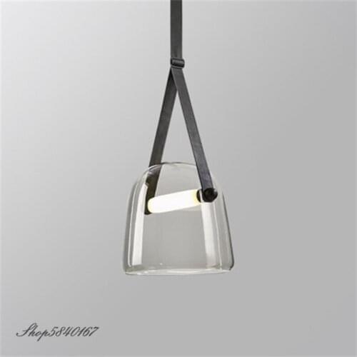 Nordic Modern Pendant Lights LED Glass Pendant Lamp Creative Living Room Hanging Lamps Dining Room Light Lighting Loft Luminaire