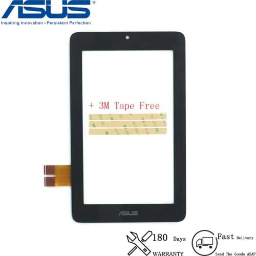 Original 7" inch touch screen panel digitizer glass sensor with adhesive replacement parts for Asus MeMO Pad ME172V ME172
