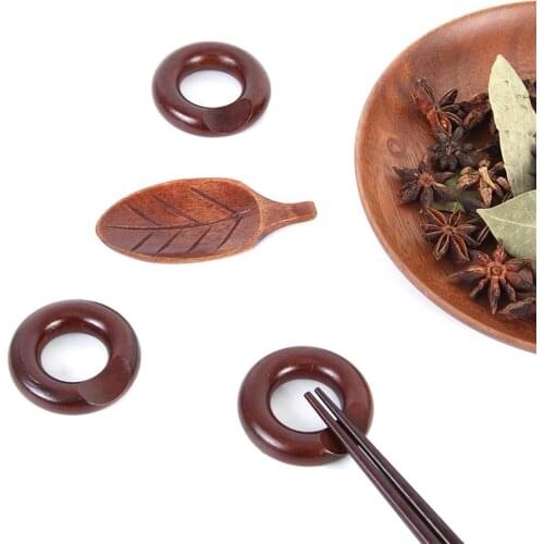 Chopsticks Wooden Holder Vintage Chopstick Rest Chopsticks Stand Holder For Dining Table Accessories Supplies Wholesale