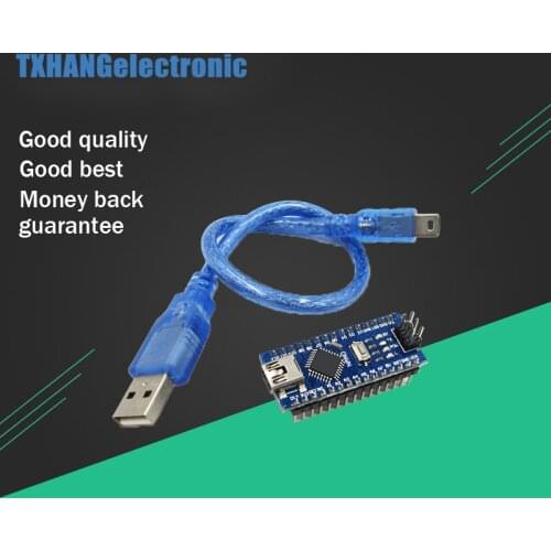 1 Mini USB Nano V3.0 ATmega328P 5V 16M microcontroller board, suitable for Arduino nano accessory compatible board diy