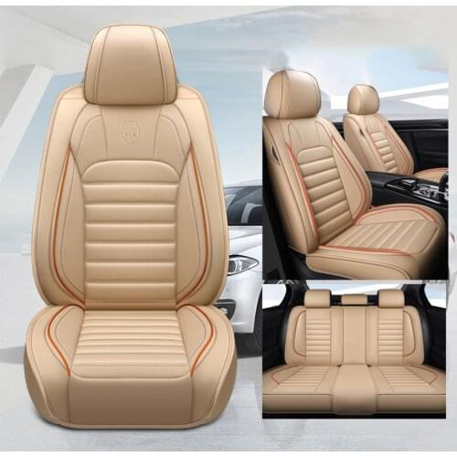 SL Universal PU leather car seat cover for Toyota Corolla Camry Sienna Wish Venza Fortuner YARiS L CH-R IZOA Prius auto