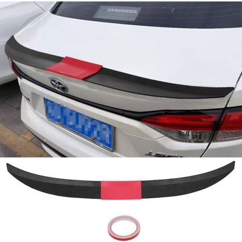 Car Styling Carbon Fiber Spoilers DIY Refit Spoiler for Skoda Octavia Hoda Civic 2012-2018 Fit For Most Vehicle