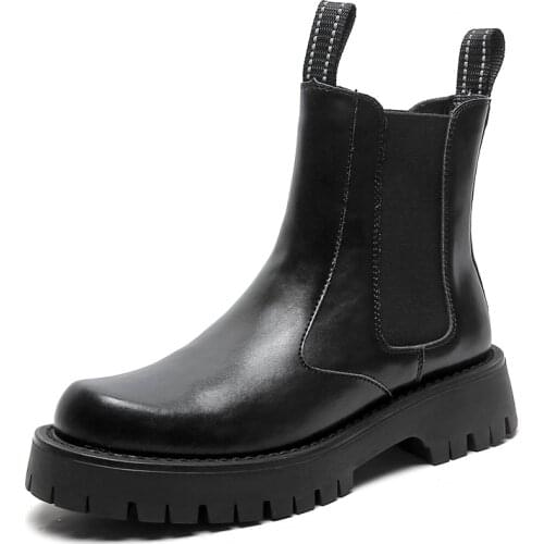 Light Weight Shoes for Men Slip on Boots Tactics Breathable Waterproof Indestructible Shoes Platform Shoes Vintage Chelsea Boots