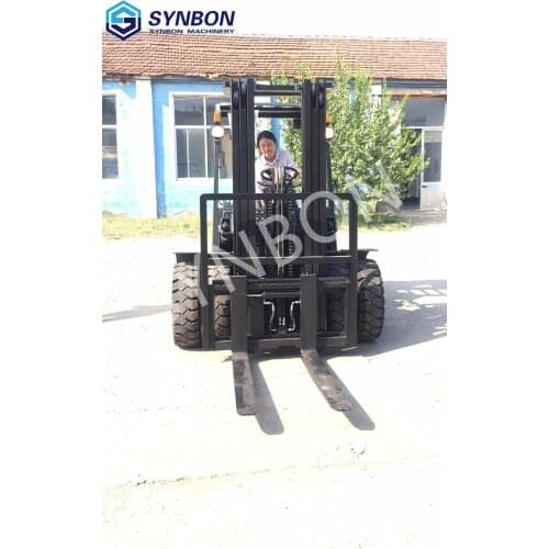 SYNBON new diesel hydraulic forklift truck 3.5ton forklift CE certification storage equipment Lifting transport machine SYF35