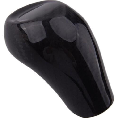 Carbon Fiber Gear Shift Knob Cover Trim Decor fit for Chevrolet Camaro 2016 2017 2018 2019