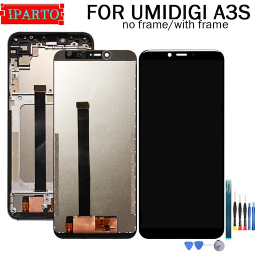 UMIDIGI A3S LCD Display+Touch Screen Digitizer +Frame Assembly 100% Original LCD+Touch Digitizer for UMIDIGI A3S