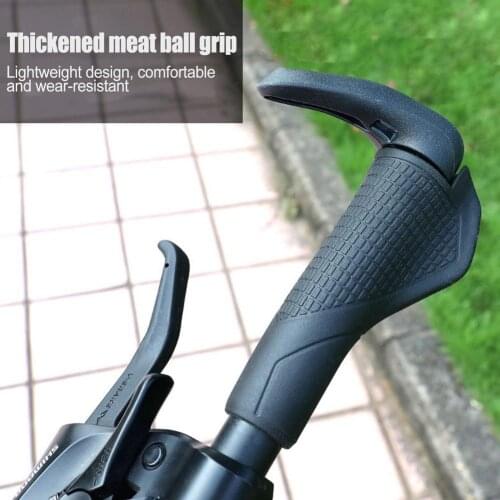 Bicycle Grips Silicone Handlebar TPR Integrated Rubber Handle MTB Cycling Hand Rest Mountain Bike Grip Grippings BMX Grips