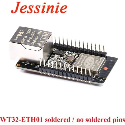 WT32-ETH01 Embedded Serial Port Networking Ethernet Bluetooth-compatible WIFI Combo Gateway MCU ESP32 Wireless Module Board