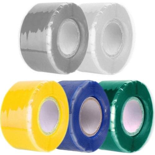 1.5M/3M Garden Duct Tape Self-fluxing Silicone Tape Industry Car Repair Tape Electric High Pressure Self-Adhesive Tape 1pcs