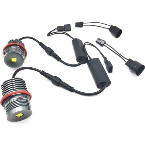 2pcs x Angel Eyes LED Halo Ring Light Bulbs For BMW E63 E53 E39 E87 E83 M5 M6 X3 X5