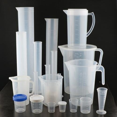 25/50/100/150/250/500/1000ml Clear Plastic Graduated Measuring Cup For Baking Beaker Liquid Measure Cup Container Measuring Jugs